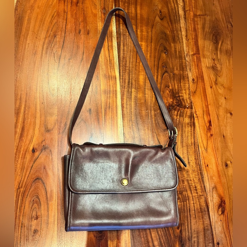 Vintage Coach Leather Chrystie Bag